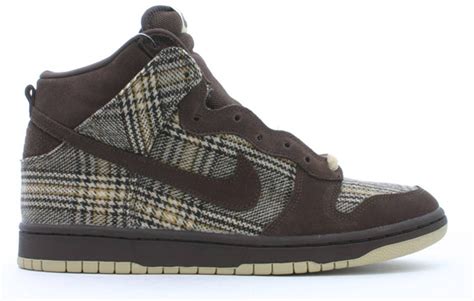 Nike dunk high pro tweed